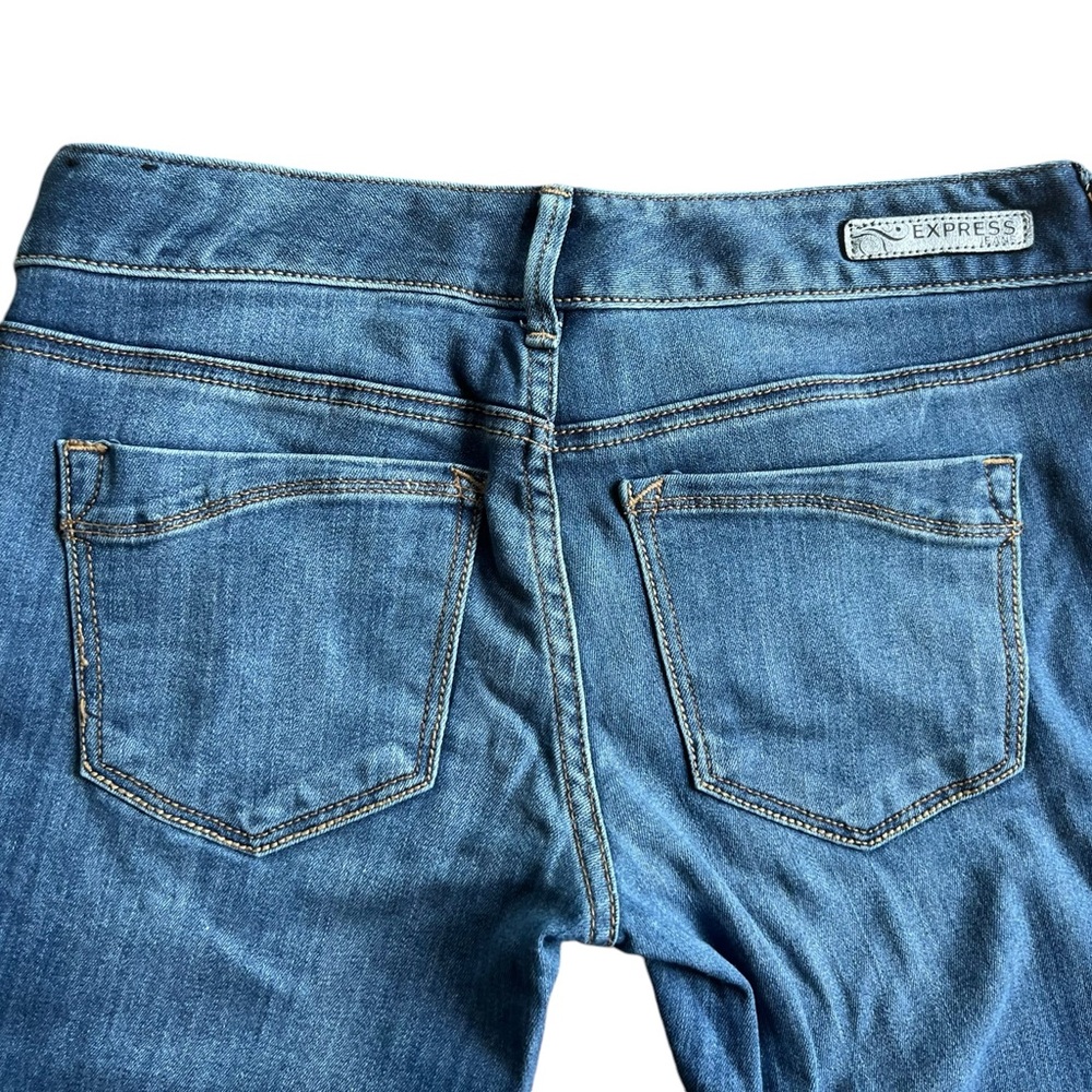 LIKE NEW - Express Women’s Stella Jean Leggings - Size 2 Short - Picture 10 of 10